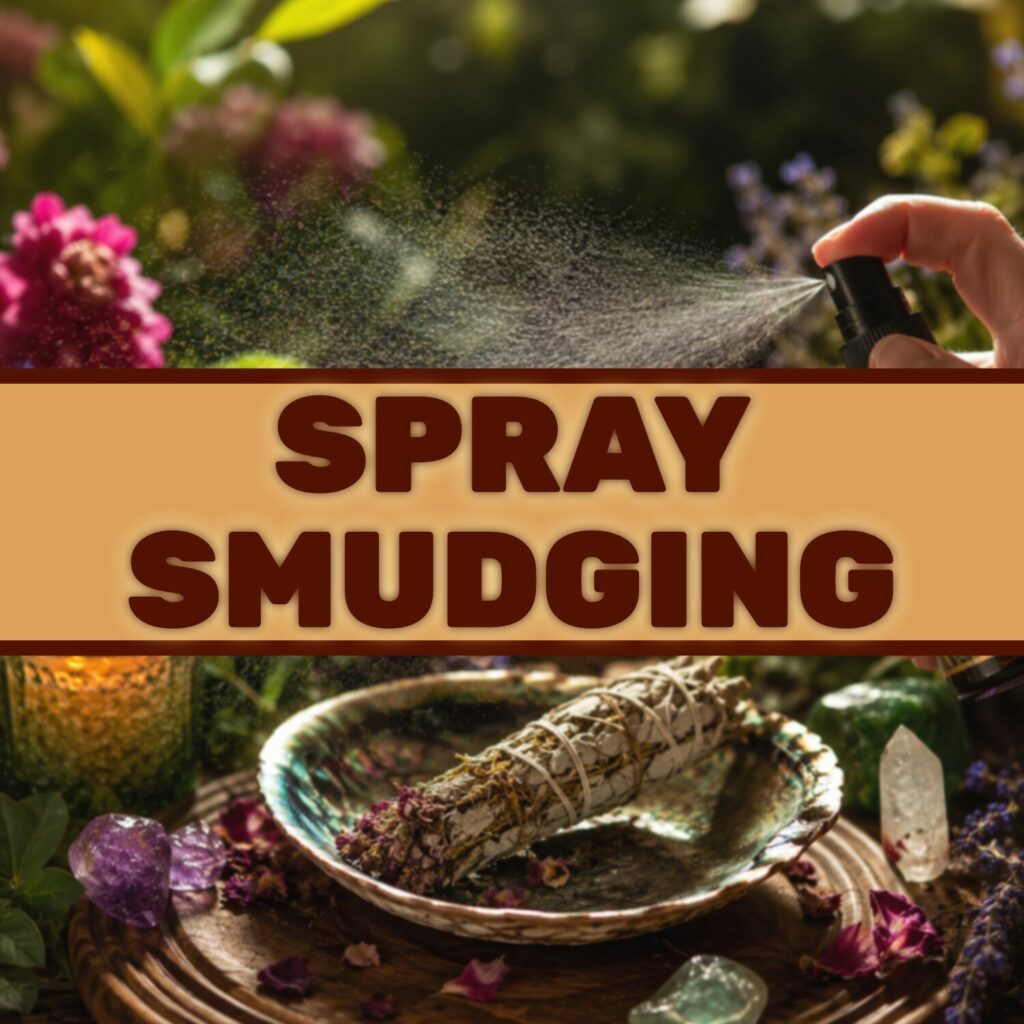 SPRAY SMUDGING